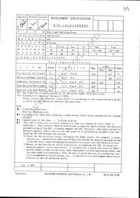 LNJ911W8BRA Datasheet Cover