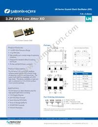 LNL870001 Datasheet Cover