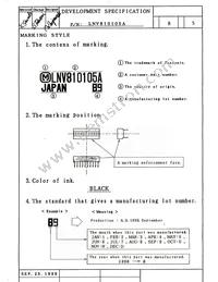 LNV810105A Datasheet Page 5