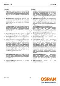 LO A67K-L1M2-24-Z Datasheet Page 18