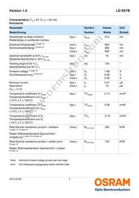 LO E67B-U2AA-24-1-Z Datasheet Page 4