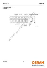 LO E67B-U2AA-24-1-Z Datasheet Page 13