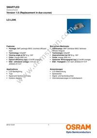 LO L29K-J2L1-24-Z Datasheet Cover