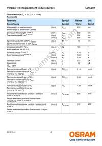 LO L29K-J2L1-24-Z Datasheet Page 4