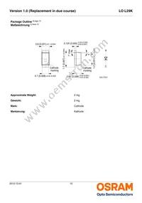 LO L29K-J2L1-24-Z Datasheet Page 10