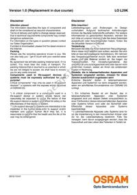 LO L29K-J2L1-24-Z Datasheet Page 18