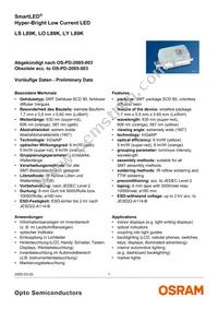 LO L89K-J2L1-24 Datasheet Cover