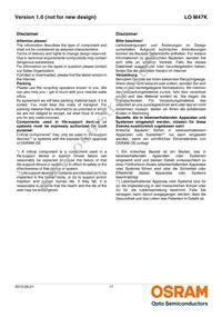 LO M47K-J2L1-24-Z Datasheet Page 17