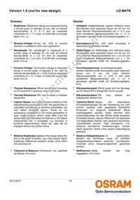 LO M47K-J2L1-24-Z Datasheet Page 18
