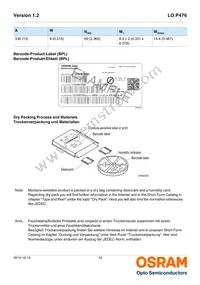 LO P476-R2T1-24-Z Datasheet Page 16