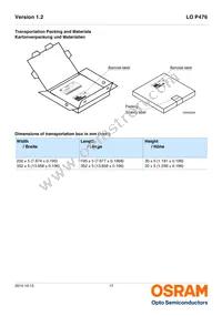 LO P476-R2T1-24-Z Datasheet Page 17