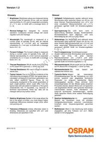 LO P476-R2T1-24-Z Datasheet Page 20