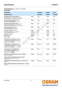 LO R971-HL-1 Datasheet Page 4