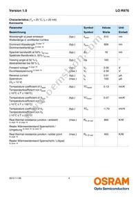 LO R976-PS-1 Datasheet Page 4