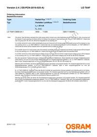 LO T64F-CBEB-24-1-Z Datasheet Page 2