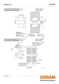 LO T676-R1S2-24-Z Datasheet Page 11