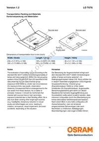 LO T676-R1S2-24-Z Datasheet Page 16