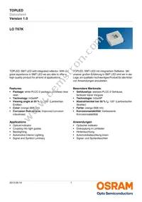 LO T67K-K1M2-24-Z Datasheet Cover