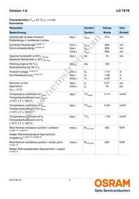 LO T67K-K1M2-24-Z Datasheet Page 4