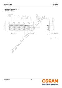 LO T67K-K1M2-24-Z Datasheet Page 13