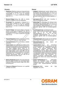 LO T67K-K1M2-24-Z Datasheet Page 18