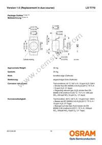 LO T770-K1L2-24-Z Datasheet Page 10