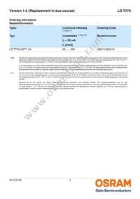 LO T776-R1S2-24-Z Datasheet Page 2