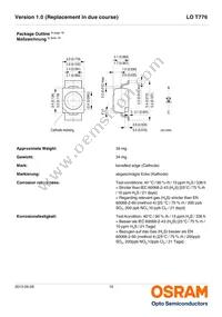 LO T776-R1S2-24-Z Datasheet Page 10