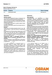 LO Y876-Q2T1-24-Z Datasheet Page 18