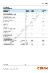 LOG T77K-JL-1-0+GJ-1-Z Datasheet Page 3