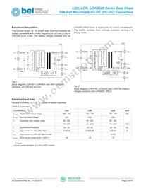 LOK4240-2RL Datasheet Page 3