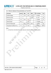 LOPL-E001A Datasheet Page 3