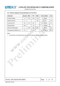 LOPL-E001B Datasheet Page 3