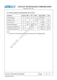 LOPL-E001C Datasheet Page 3