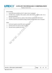 LOPL-E001C Datasheet Page 12