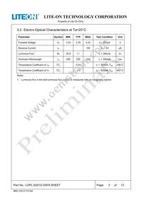 LOPL-E001G Datasheet Page 3