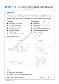 LOPL-E001R Datasheet Cover