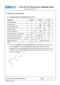 LOPL-E001R Datasheet Page 2