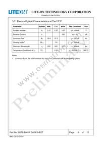 LOPL-E001R Datasheet Page 3