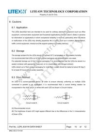 LOPL-E001W Datasheet Page 10