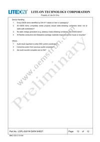 LOPL-E001W Datasheet Page 12