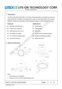 LOPL-E011AA Datasheet Page 2