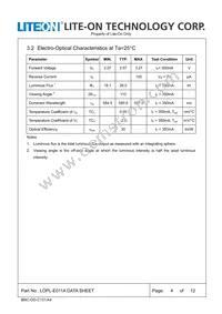 LOPL-E011AA Datasheet Page 4