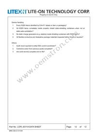 LOPL-E011AA Datasheet Page 12