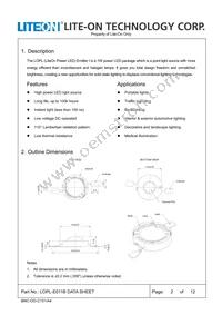 LOPL-E011BA Datasheet Page 2