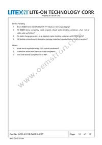 LOPL-E011BA Datasheet Page 12