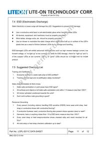 LOPL-E011CA Datasheet Page 11