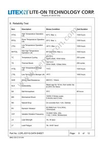 LOPL-E011GA Datasheet Page 9