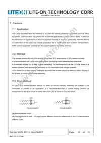 LOPL-E011GA Datasheet Page 10