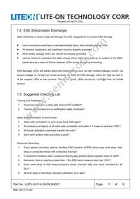 LOPL-E011GA Datasheet Page 11